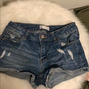 jean shorts